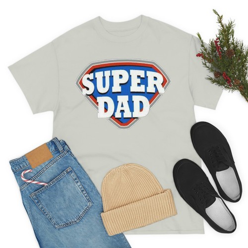 Camiseta de algodón pesado Super Dad unisex - Imagen 27 de 109