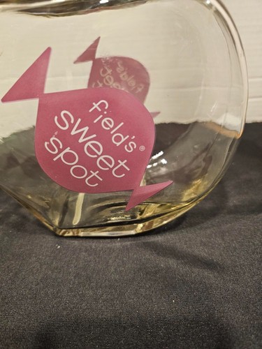 MARSHALL FIELD'S & COMPANY "FIELD'S SWEET SHOP" GLASS CANDY JAR WITH METAL LID - Picture 10 of 12