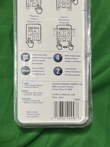 New Olympus Note Corder DP-10 Personal Handheld Voice Note Recorder. O4 - Picture 4 of 4