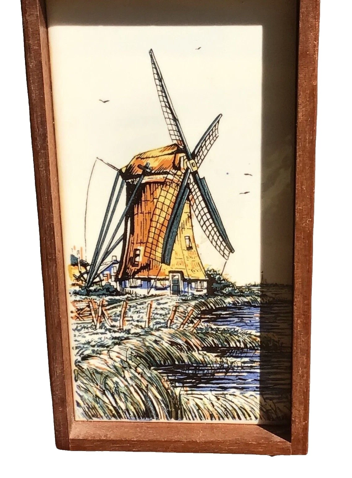 Brown Rectangle Ceramic Picture Frames