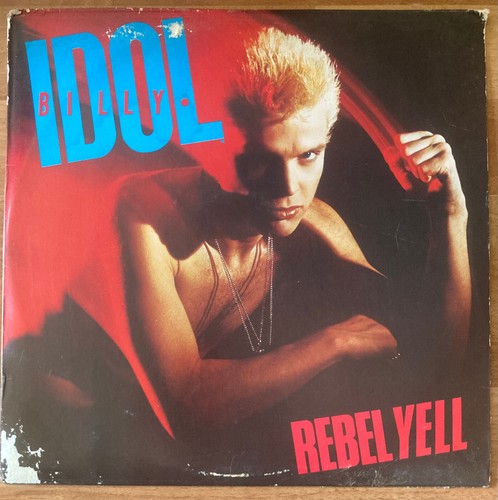 BILLY IDOL Rebel Yell Vinyl LP 1983 FV41450