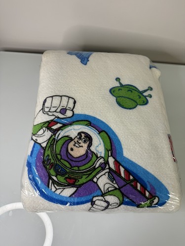 Disney Pixar Toy Story 2 Blanket New In Package Vintage Twin/Full Buzz Woody - Picture 2 of 4