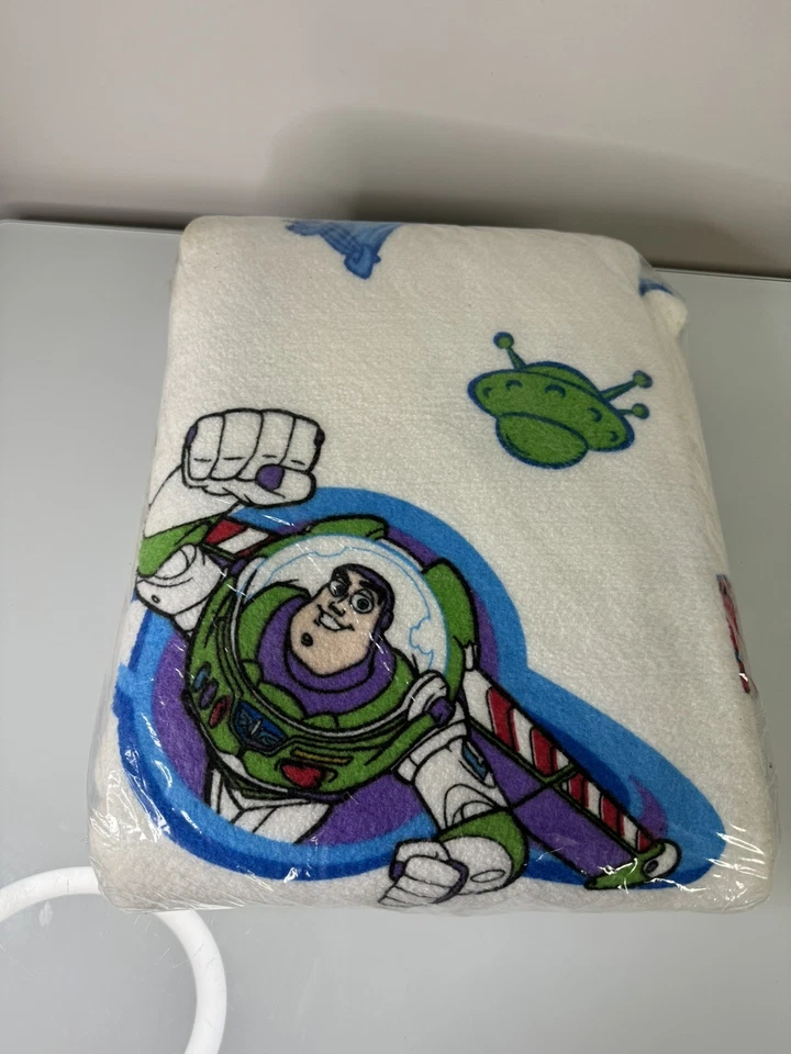 Manta Disney Pixar Toy Story 2 Nueva en Paquete De Colección Doble/Completo Buzz Woody Foto 2 de 4