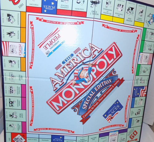 Monopoly The America USA Special Edition 2002 Parker Brothers OPEN BOX - Picture 7 of 7