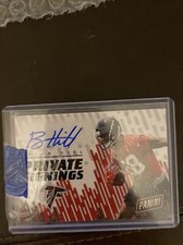 2017 panini private signings brian hill auto