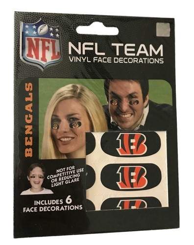Regalos para fanáticos de tarjetas de juego o tiras para ojos cordón de los Cincinnati Bengals - Tú eliges - Imagen 7 de 7