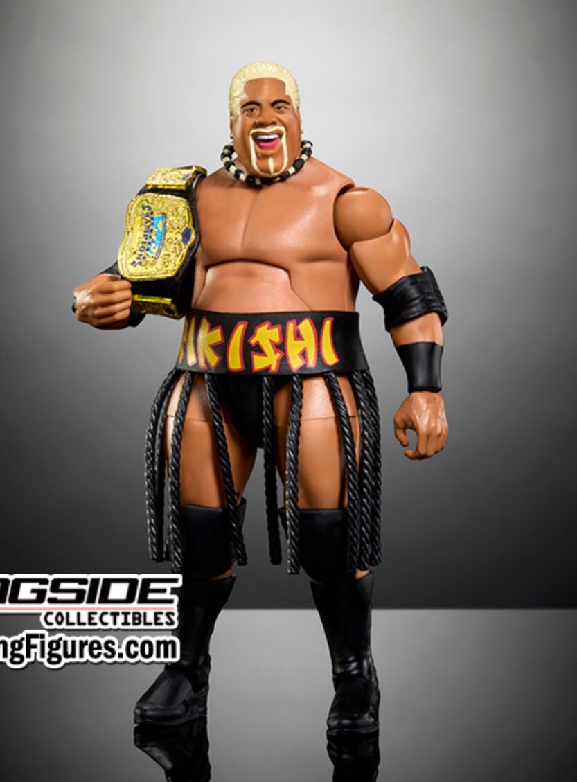 WWE Rikishi Elite Exclusive From The Vault 2 Action Figure WWE Rikishi Elite Exclusive From The Vault 2 Action Figure