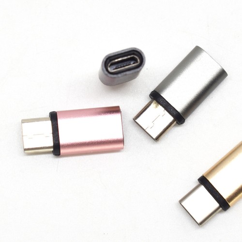100pcs USB 3.1 Type-C USB-C Male To Micro-B USB Female Converter Charger Adapter - Picture 2 of 5