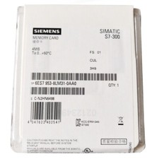 6ES7953-8LM31-0AA0 1PC New Sealed SIEMENS S7-300 MMC Card 6ES7 953-8LM31-0AA0