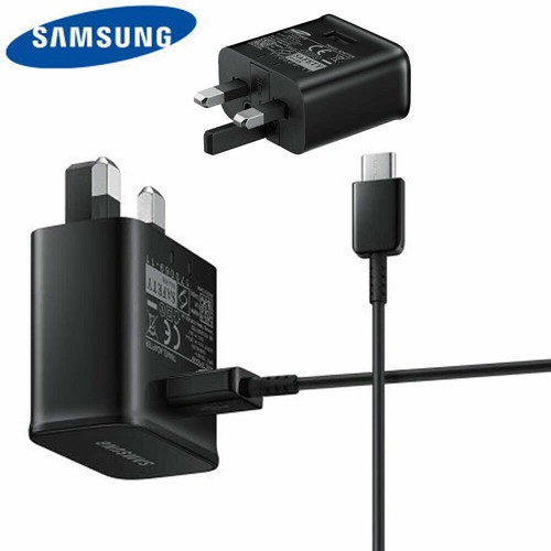 Samsung Galaxy S8+ S9+ S10+ Note 8 2AMP Fast Mains Charger Type-C USB Cable - Picture 20 of 30