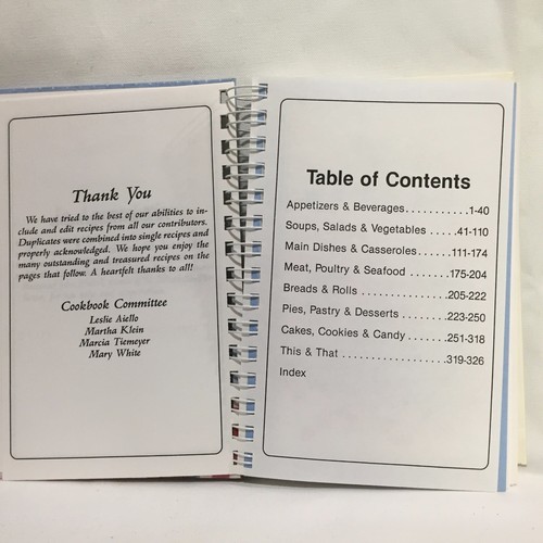 Forever Friends Community Recipes 1992 HC Cookbook Spiral Free Ship - Bild 3 von 6