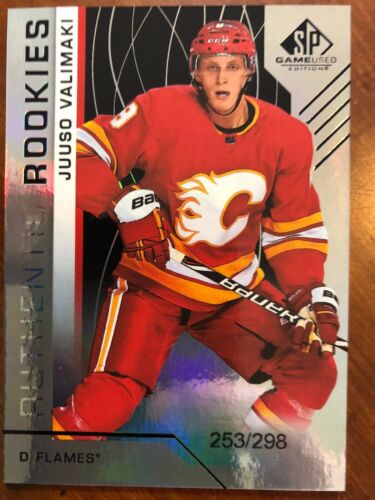 18-19 UD SP Game Used Authentic Rookies #122 Juuso Valimaki /298 - Picture 1 of 2