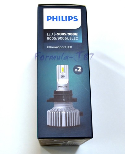 Philips UltinonSport LED White 9006 Two Bulbs Head Light Low Beam Upgrade Fit EO - Picture 5 of 20