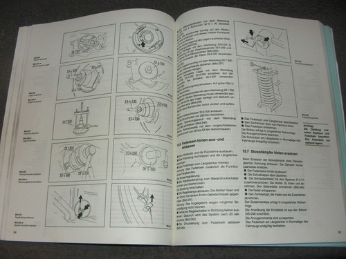 Reparaturanleitung Reparaturhandbuch BMW E34 520i - 535i ab 1988 sehr gut - Bild 4 von 6