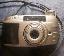 Minolta Supreme Freedom Zoom EX 35mm Film Camera - 39-125mm Macro Zoom - TESTED