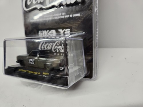 New Card M2 Machines Always Coca Cola 1973 Chevy Cheyenne Super 10 Diecast Truck - Bild 8 von 14