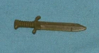 vintage G.I. GI JOE gijoe HIT & RUN KNIFE weapon part FREE SHIP