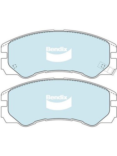Bendix 4WD And SUV Brake Pad fits Ford Ka 1.3 TA,TB (DB1270-4WD) - Picture 2 of 12