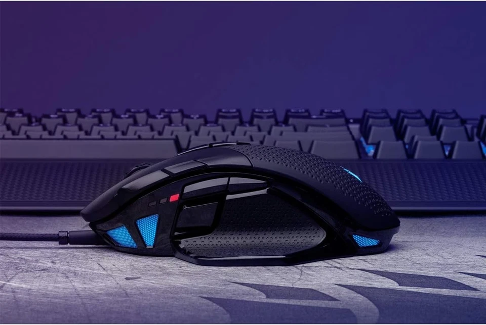 CORSAIR NIGHTSWORD RGB Wired Tunable FPS/MOBA Gaming Mouse – 18,000 DPI – 10... - Image 2 of 4