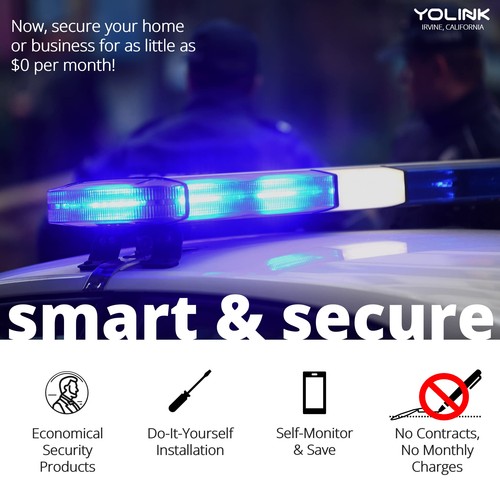 Smart Siren Alarm, Wireless Home Security Alarm with 110 dB Loud Audible Aler... - Picture 7 of 9