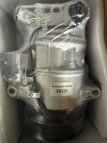 Compresor de aire acondicionado Ryc Reman IG585 para Nissan Sentra 1,8 L 2013 2014 2015 2016 2017 - Imagen 3 de 3