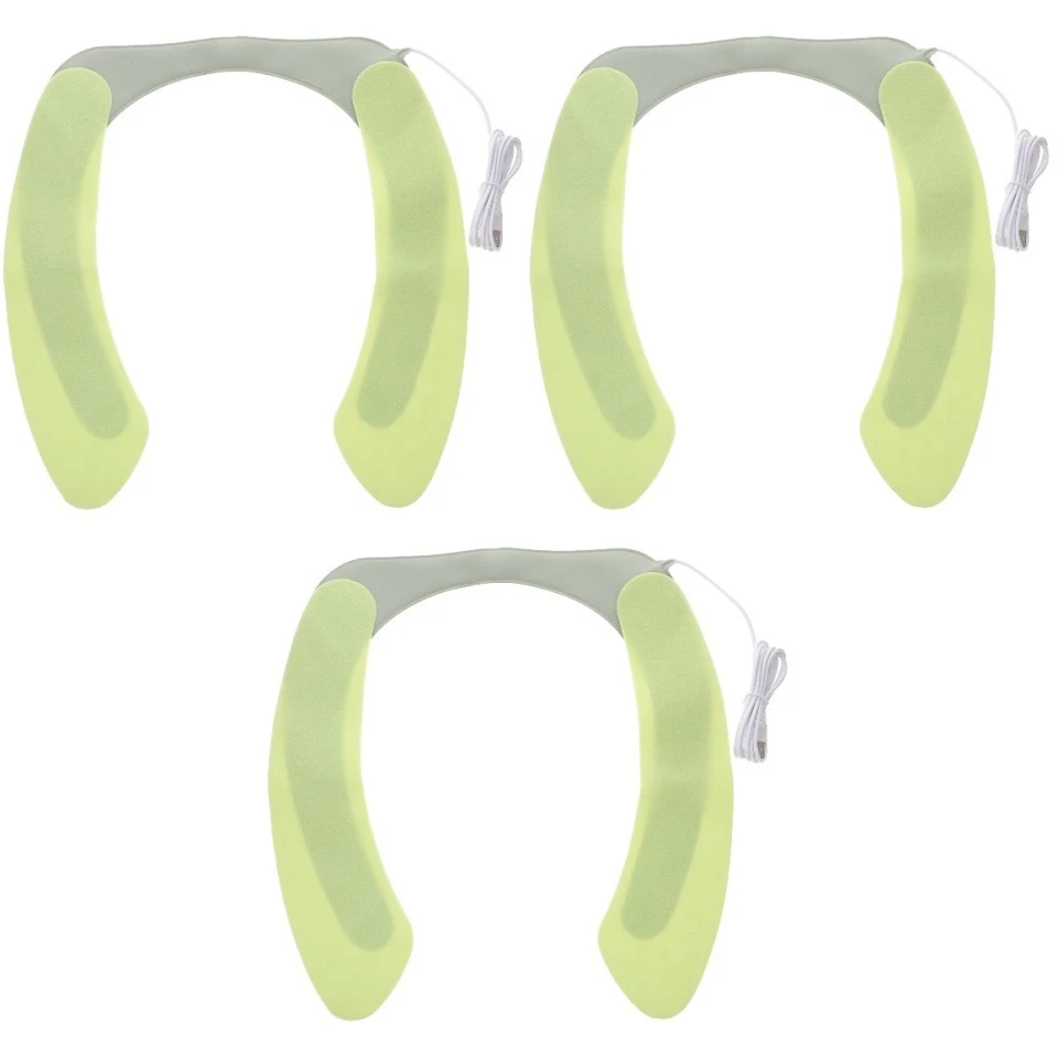  Set 3 Cuscini Riscaldati Sedile WC Alimentato Riscaldati Bagno - Immagine 3 di 4