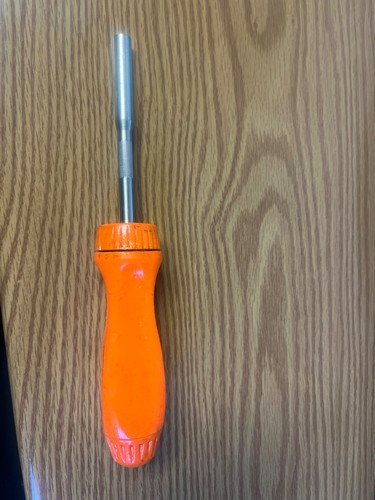 SSDMR4B A PRESIÓN - MANGO NARANJA TRINQUETE DESTORNILLADOR REVERSIBLE - LOC# - Imagen 8 de 8