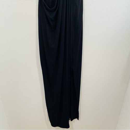 Neu mit Etikett Vici Fore Just Getting Started Strick-Maxikleid mit Ausschnitten und Ringen schwarz Large neu - Bild 4 von 11
