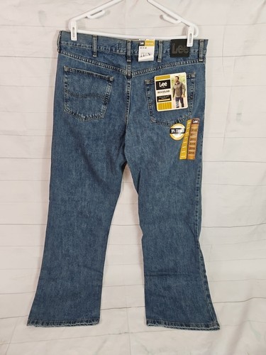 Neu mit Etikett Lee Jeans Herren 40 x 32 normale Passform, Bootcut, Vorwäsche - Bild 5 von 11