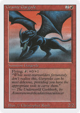 Granite Gargoyle (MP) Revised Edition 3ED Magic MTG