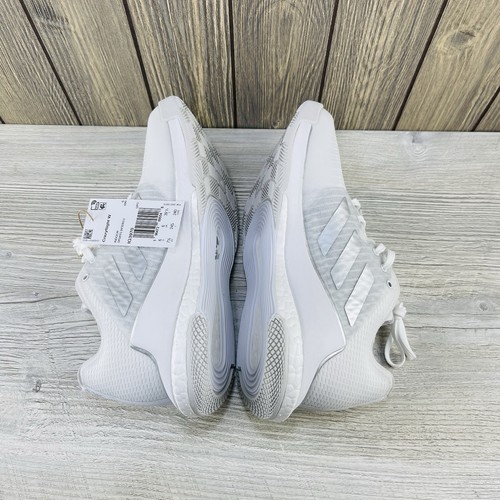 Adidas Crazyflight Volleyball Shoes White Silver Grey IG3970 Women Size: 7.5 - Picture 15 of 16