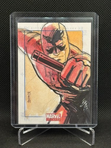 2011 Marvel Universe SketchaFEX Sketchkarte - Lee Kohse - Daredevil 1/1