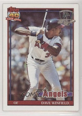 1991 Topps Operation Desert Shield Dave Winfield #630 HOF Shield 2r5