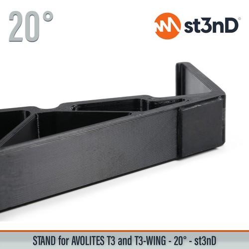 COMBO STAND for Avolites T3 / T3-Wing with portable Monitor Holder - 20° - Picture 10 of 15