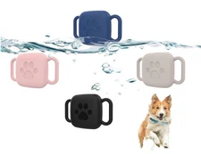 4 Pack Dog Collar Holder Compatible with Tile Mate 2022 2024,Small Waterproof...