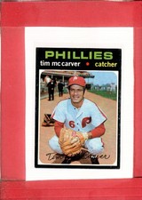 1971 Topps #465 Tim McCarver EX Excellent Phillies ID:70296