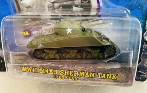 Johnny Lightning Military Muscle 1/100 WW2 M4A3 Sherman Tank, New & Sealed - Picture 2 of 3