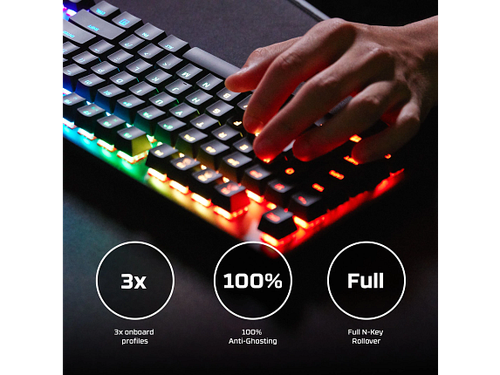 HyperX Alloy Origins - Mechanical Gaming Keyboard - HX Aqua - US Layout - Picture 10 of 10