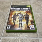 Mercenaries Playground of Destruction Xbox CIB Complete with Manual Clean
