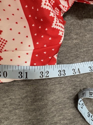 Life of the Party Herren LED LIGHT-UP 3-teiliger Weihnachtsanzug Urlaub ROT Größe Medium - Bild 13 von 13