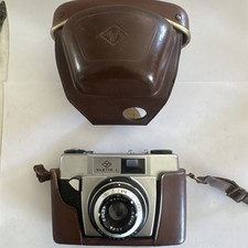 1962 Agfa Silette 1 Camera 45mm f2.8 lens White Germany