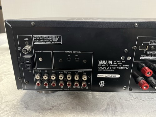 Yamaha RX-396 Natural Sound Stereo Receiver 50W Per Channel Tested Working - Picture 4 of 11