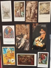 Lotto n.10 Santini diversi per formato e tipo (SA074) Come da foto AFFARE