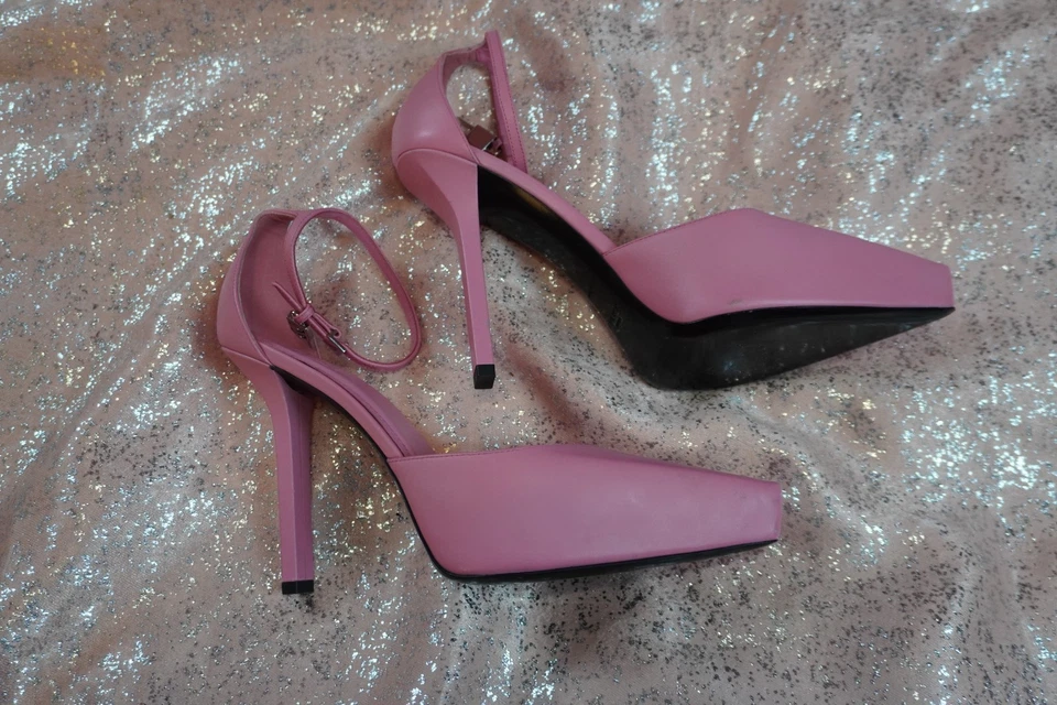 Zapatos de salón Givenchy con plataforma G-Lock en cuero rosa talla 39 EU (8,5 US) Foto 2 de 4