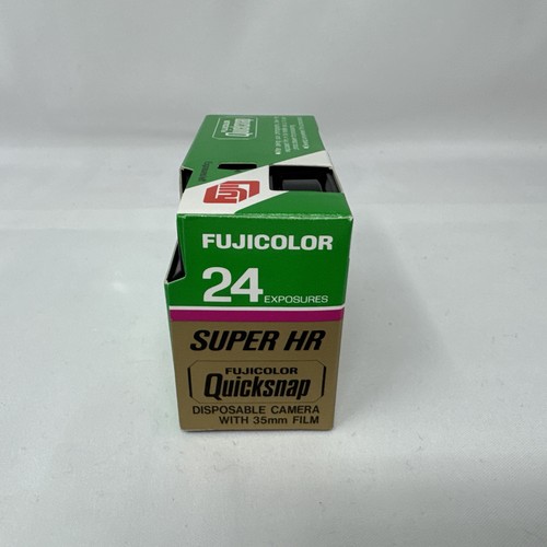 Vintage FUJICOLOR QuickSnap Super HR Disposable 35mm Camera 24 Exposures NEW #2 - Picture 4 of 6