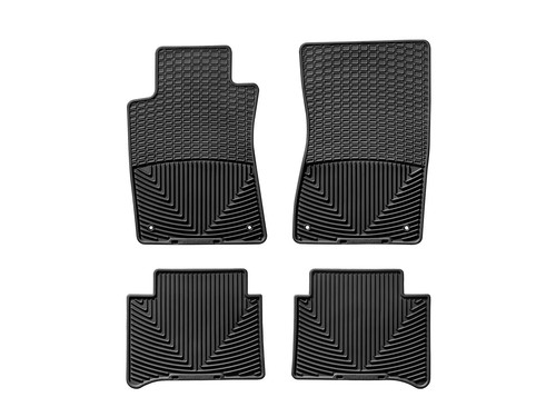 WeatherTech All-Weather Floor Mats - MB W219 B - Black - Picture 1 of 5