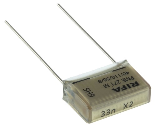 10 capacitors RIFA PME 271 M X2 0.033μF 0.033uF 33nF 33n 275V SH 250V MP GPF - Picture 2 of 5
