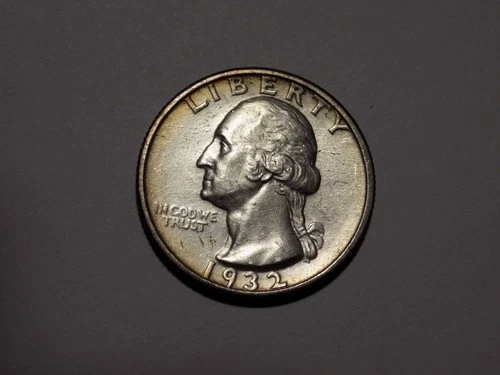 1932-S Washington Quarter - Choice AU