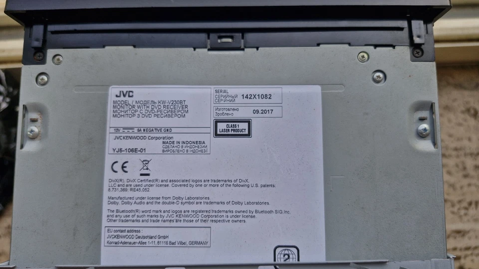 Autoradio 2 din JVC - Immagine 3 di 3