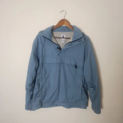 Y2K GAP Anorak Windbreaker Jacket XS Blue Hooded Quarter Zip Vintage Gorpcore - Image 1 of 4